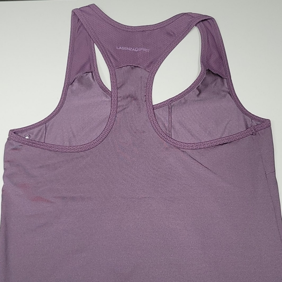 Workout Athleisure Tank, Plum - Picture 4 of 11